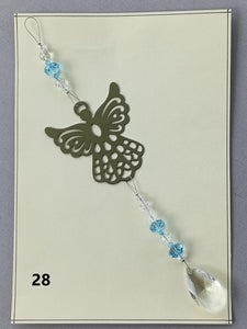 Crystal Suncatcher with some Swarovksi elements, various designs